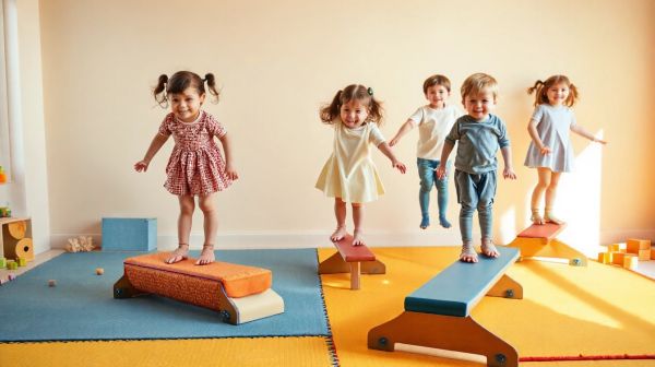 Top 5 planches d'équilibre pour le développement des enfants